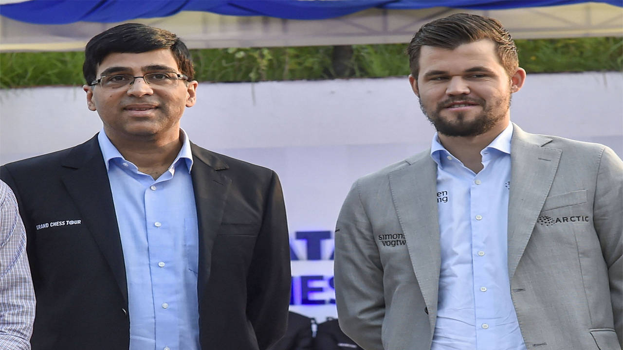 Tata Steel Chess: Magnus Carlsen on top after beating Viswanathan Anand in  Round 10