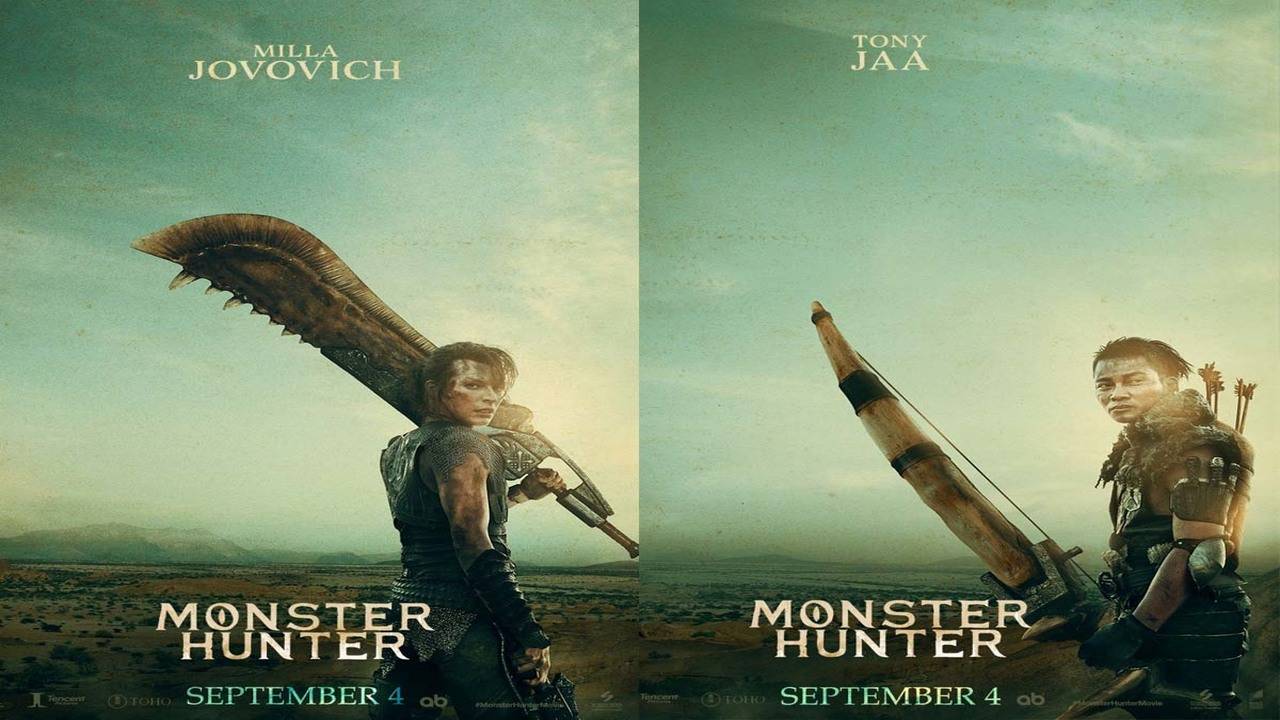 The first posters of video-game based film 'Monster Hunter' are out!