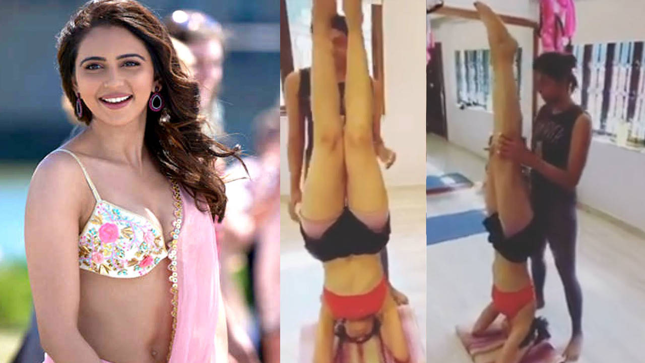 Rakulxnxx - VIDEO: Rakul Preet Singh shells out major fitness goals in her latest post  | Hindi Movie News - Times of India