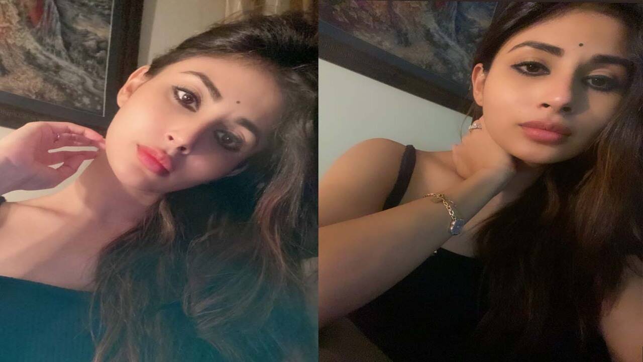 Mouni Roy goes the desi as she adds bindi to her quarantine look; view  pictures | Hindi Movie News - Times of India