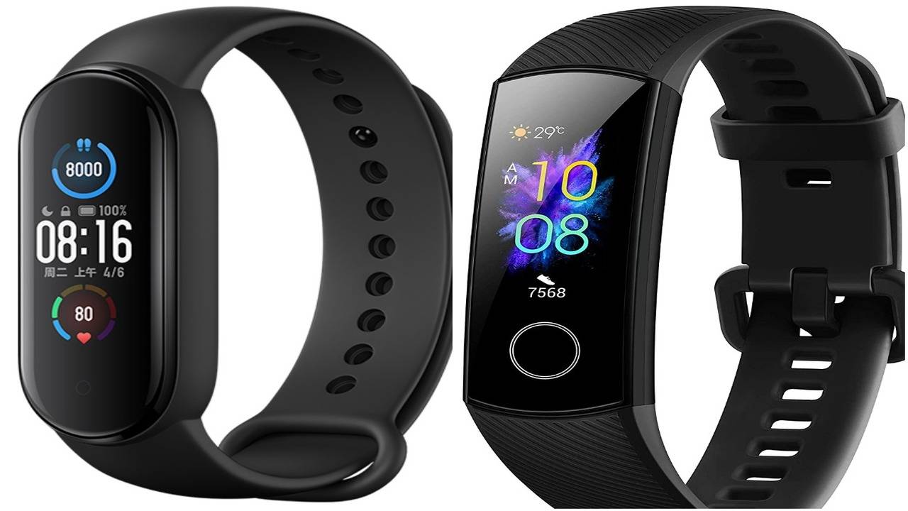 xiaomi mi smart band 5 vs honor band 5