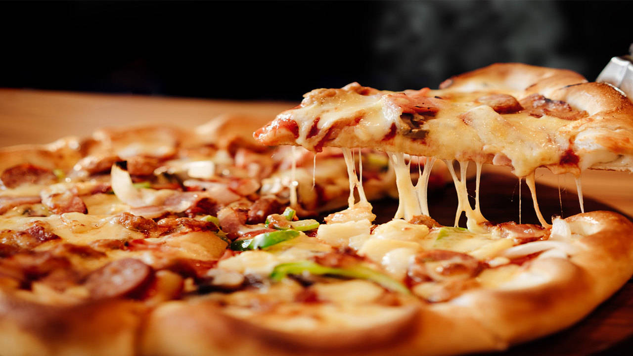 Pizza with Peperoni, Clipping Path Stock Image - Image of freshly,  tempting: 16494569