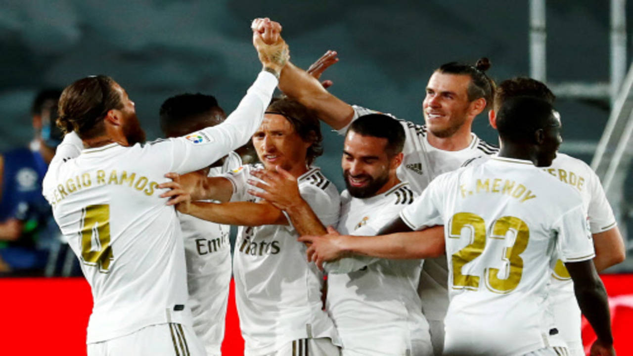 Zidane's Real Madrid clinches victory in Spanish league