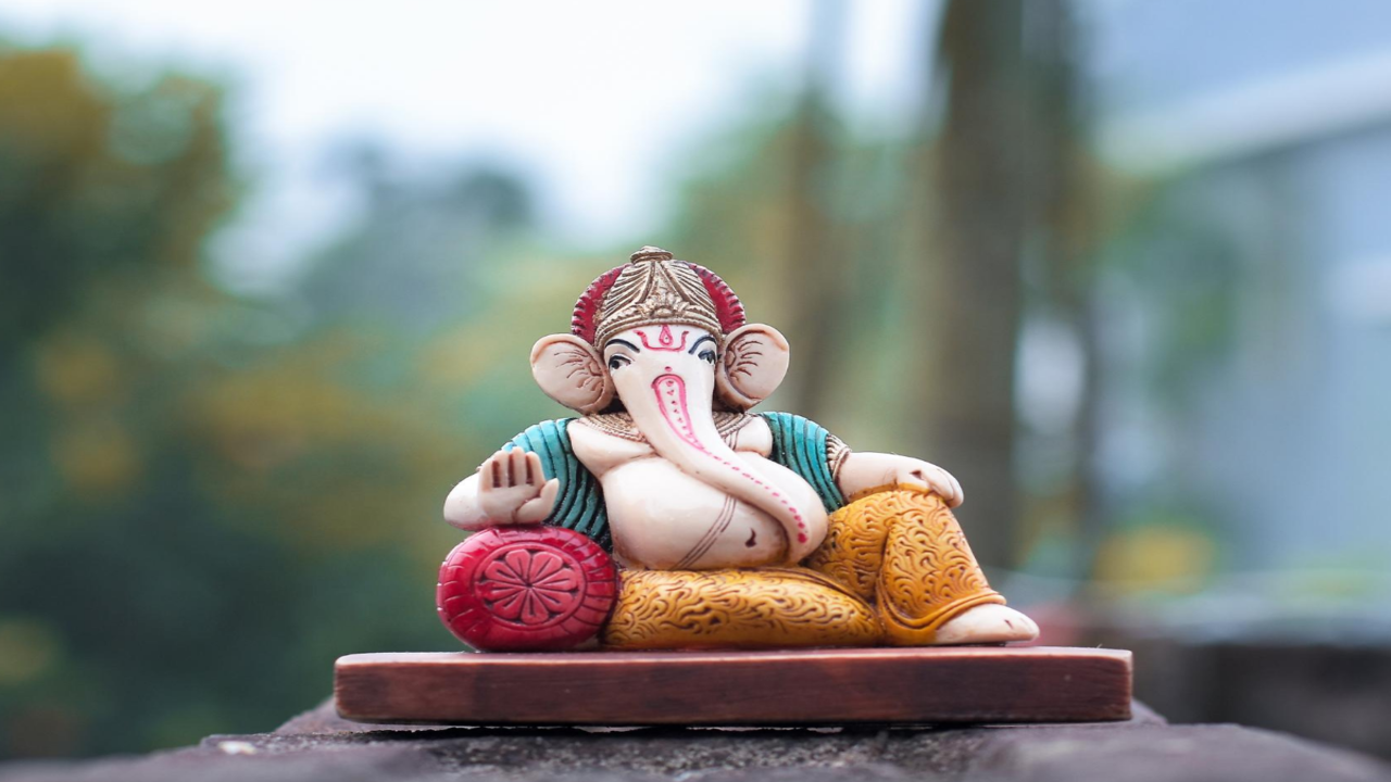 Cute little God Ganesha