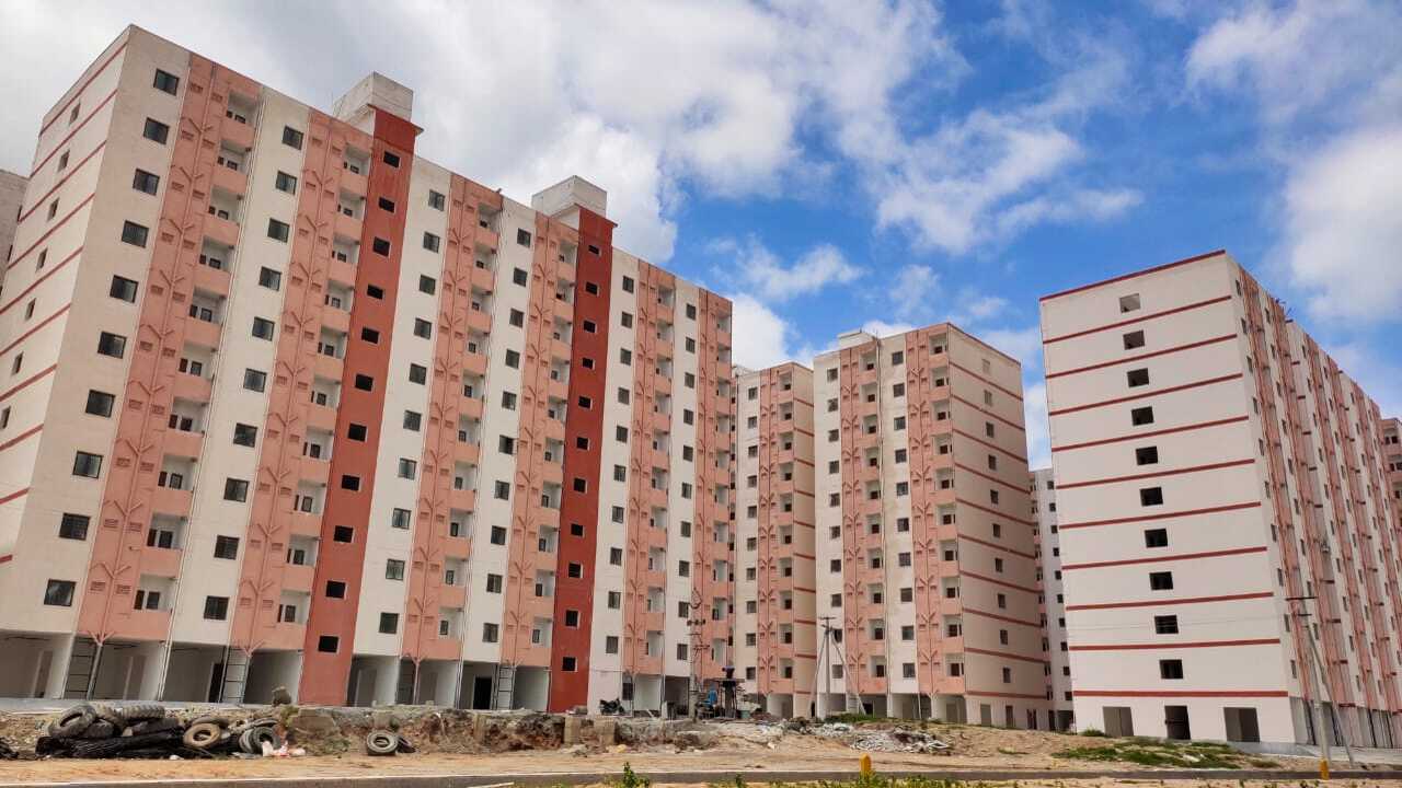 Telangana: Construction of 2-bhk housing units at Rampally picks up pace |  Hyderabad News - Times of India