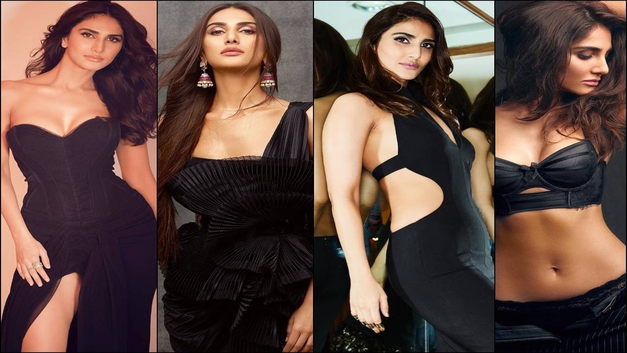 Vaani Kapoor styles sultry black outfit with Rs 6k earrings for photoshoot  with Ranbir Kapoor - India Today