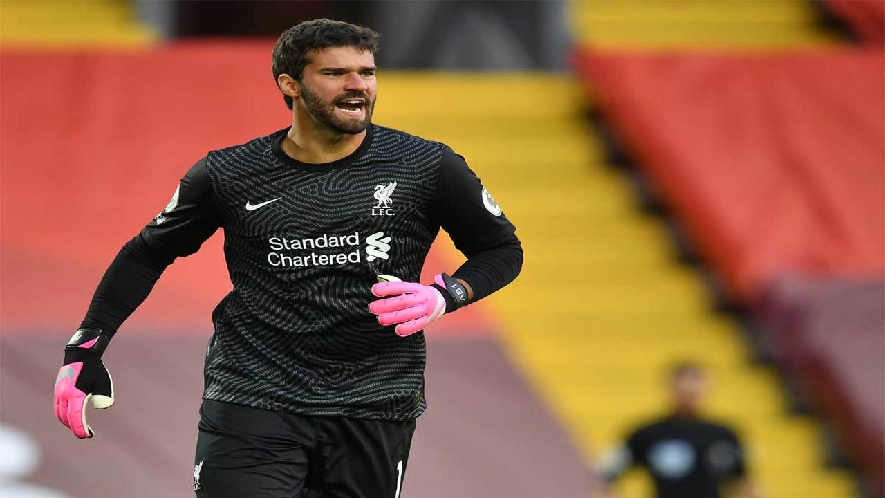 Alisson becker hot sale goalkeeper kit