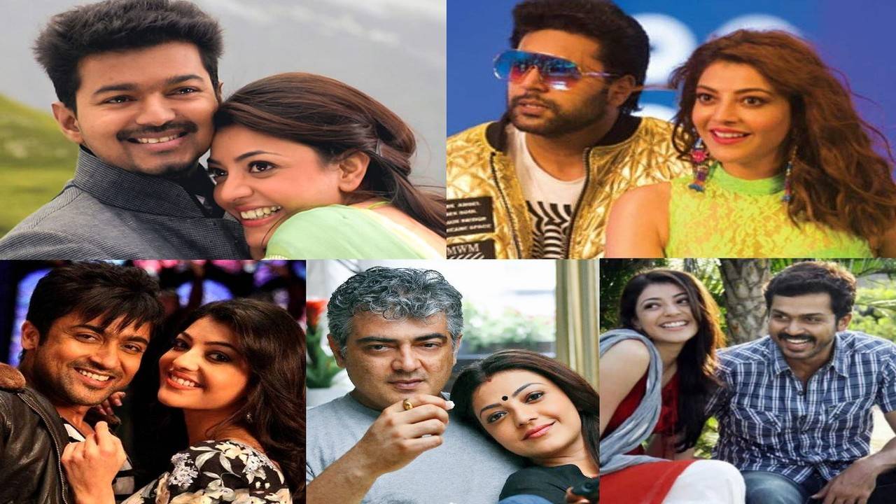 Vijay' to Jayam 'Ravi': Stars who looked perfect opposite Kajal Aggarwal