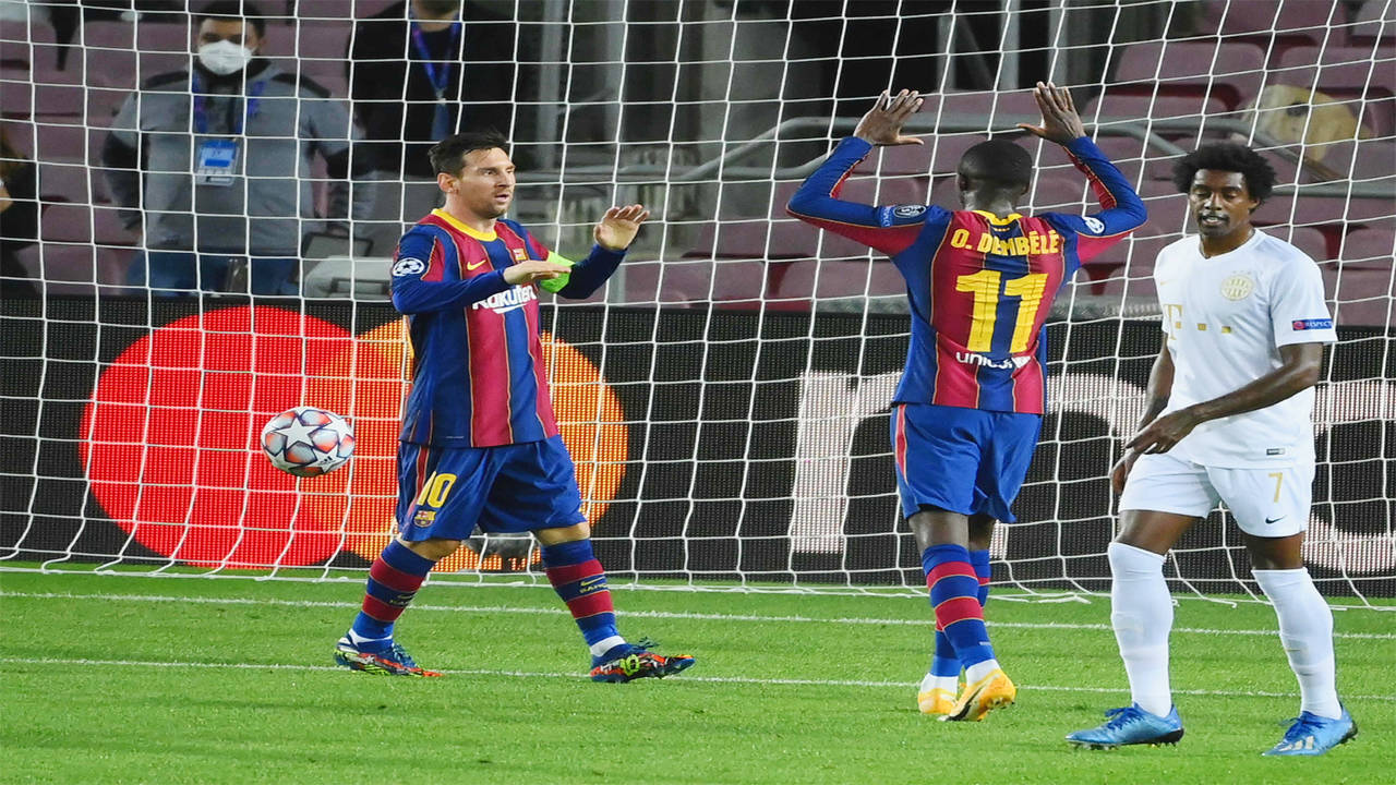 Sweet 16 for Messi as Barcelona thump Ferencvaros, Sports