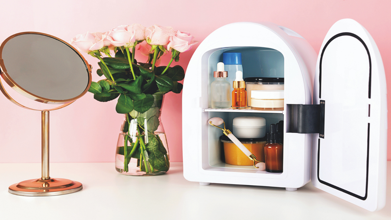 Beauty 12-Liter Mini Skincare Fridge