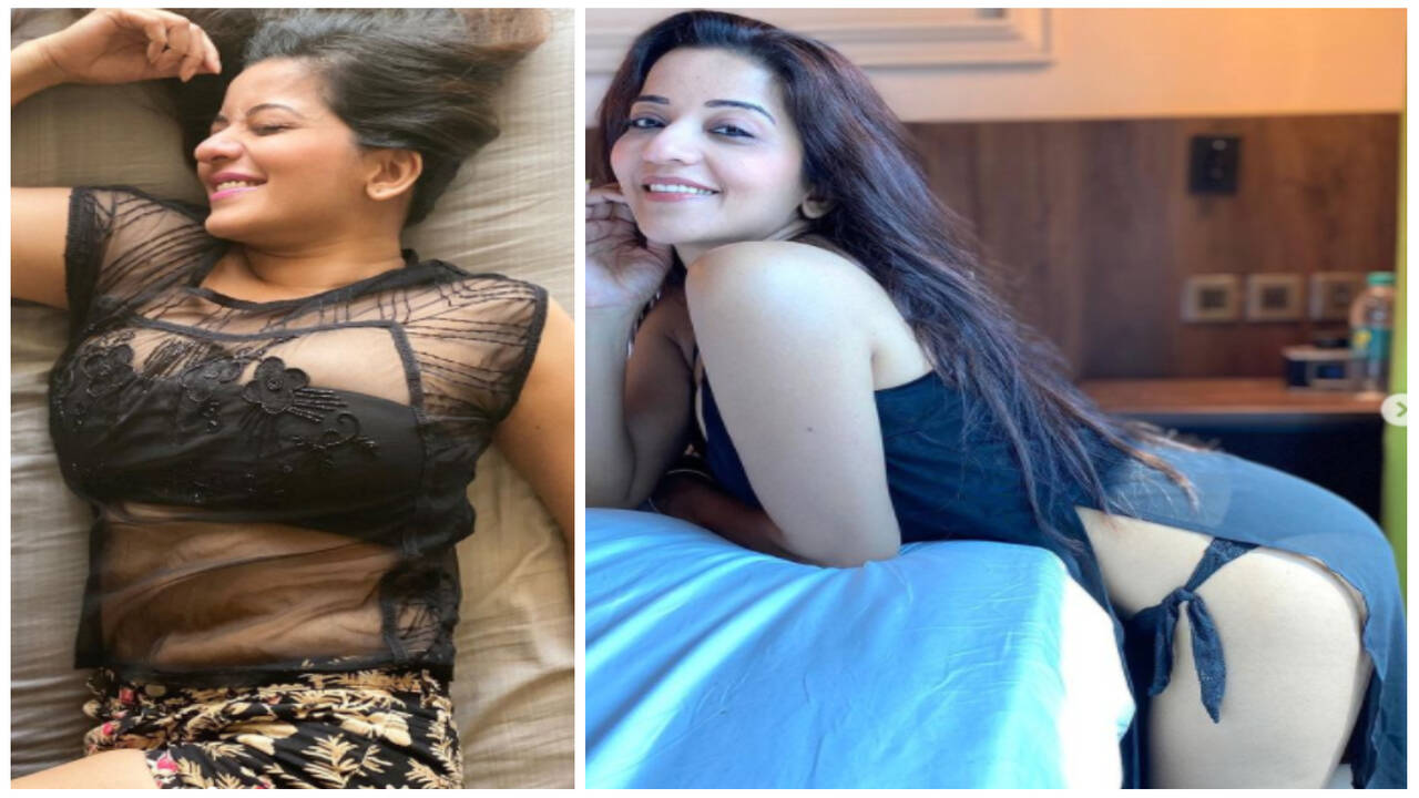 Times when Bhojpuri actress Monalisa stunned in night suits