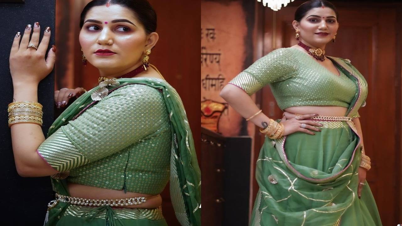 Bigg Boss fame Sapna Choudhary flaunts her desi look with pride; see  dolled-up photos of the new mommy | The Times of India