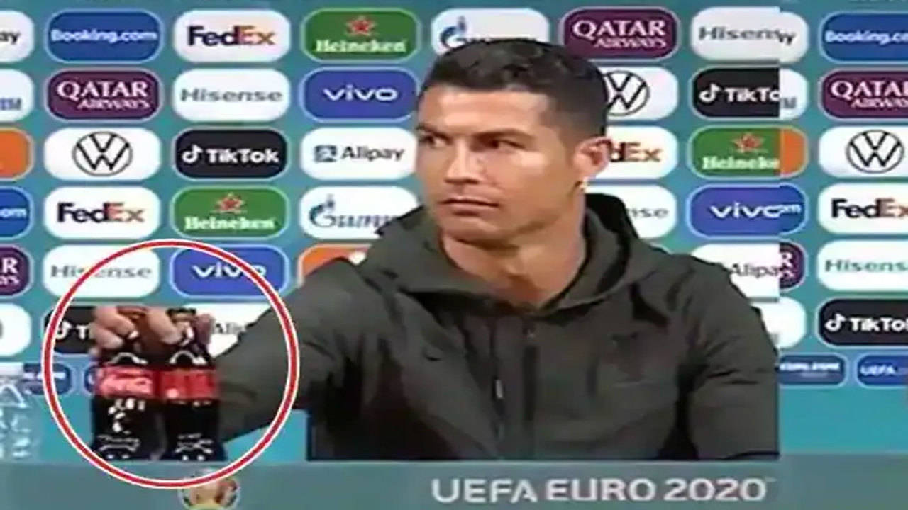 Will Coca Cola sue Cristiano Ronaldo for his act of removing Coke