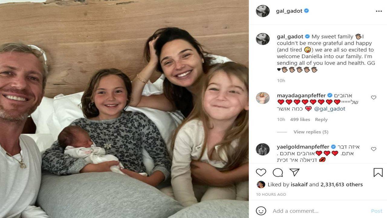 Gal Gadot, Jaron Varsano blessed with a baby girl | English Movie News -  Times of India