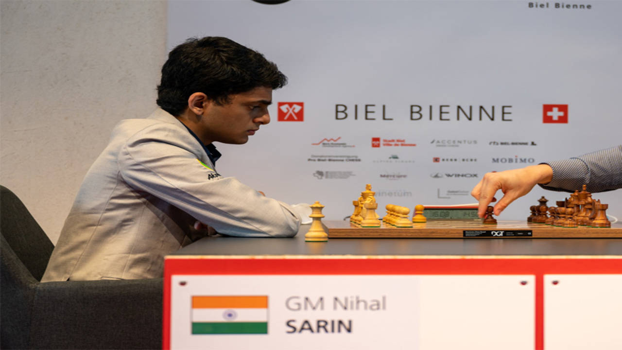 Biel Chess festival: Grandmaster Nihal Sarin takes second spot in