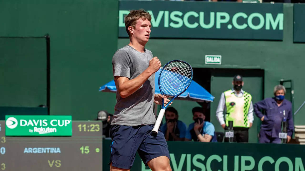 Teen Daniil Ostapenkov stuns Diego Schwartzman in Davis Cup Tennis News