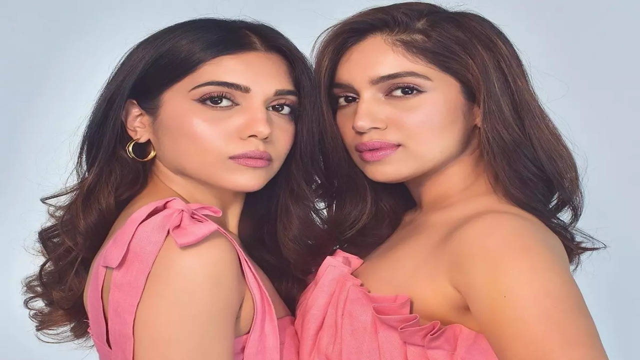 Samiksha and Bhumi Pednekar: Meet the most stylish twin sisters in  Bollywood | The Times of India