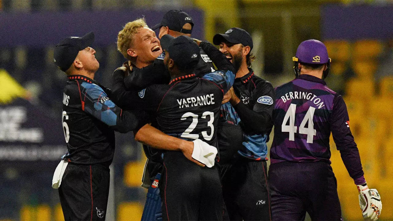 T20 World Cup, Scotland vs Namibia Highlights Debutants Namibia extend impressive run with win over Scotland in Super 12s Cricket News