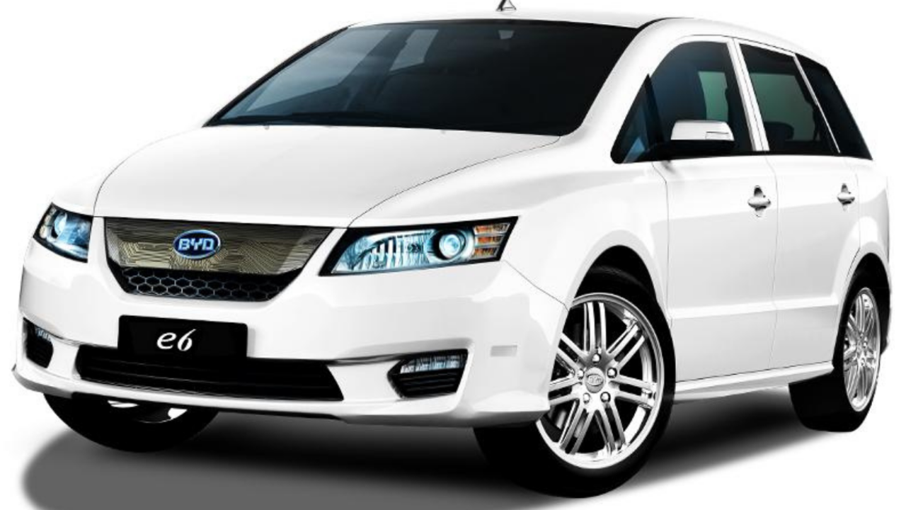 BYD launches all-electric multi-purpose vehicle e6 in india - The Times of  India
