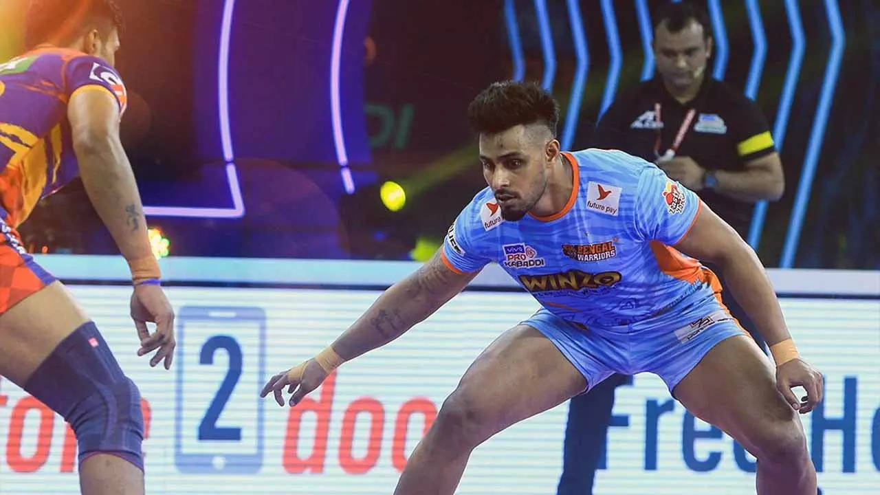 Arjun Deshwal's Super 10 helps Jaipur Pink Panthers beat Bengal Warriors in  vivo Pro Kabaddi Season 9