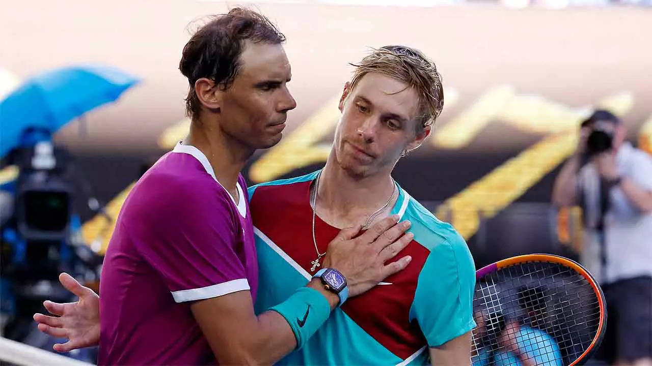 Rafael Nadal Rafael Nadal outlasts Denis Shapovalov in five-set thriller to reach semis Tennis News