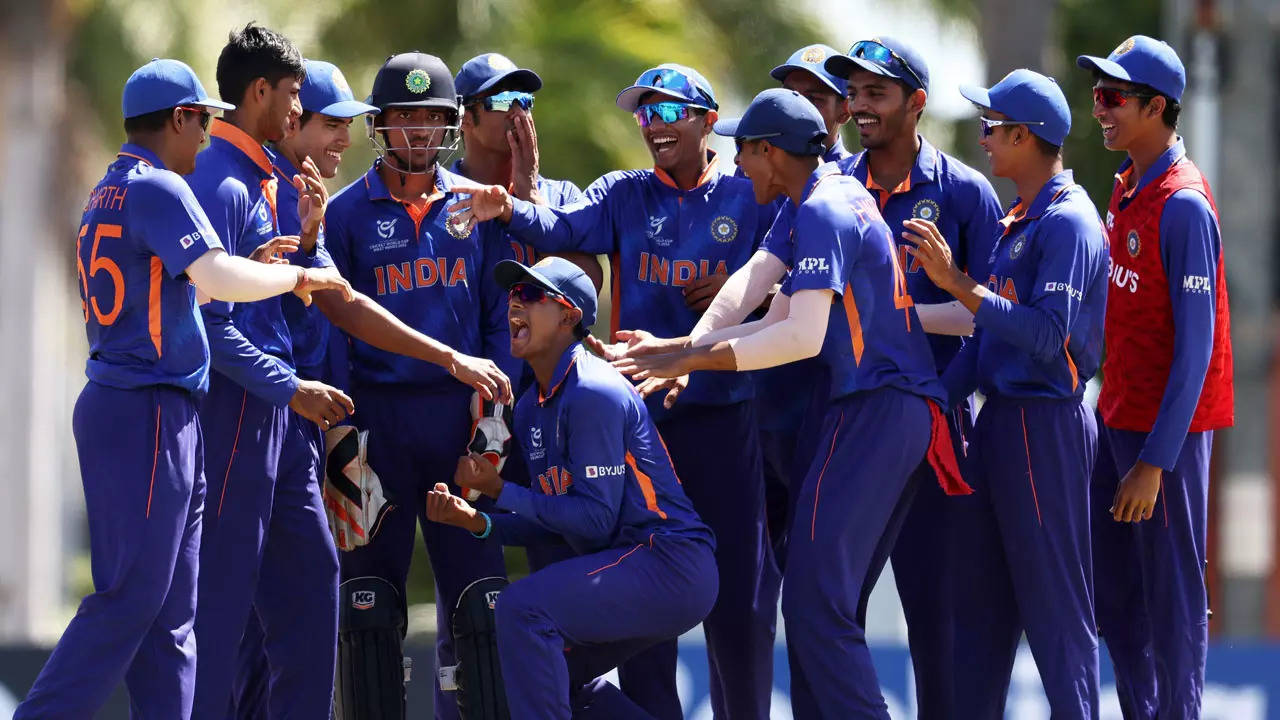 ICC U19 World Cup Young pacer Ravi wreaks havoc as India oust defending champions Bangladesh to enter semis Cricket News