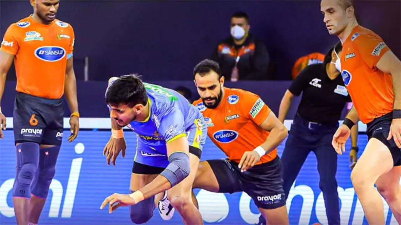 Pro Kabaddi League Season 8: Match 21: Ajith, Abhishek lead U