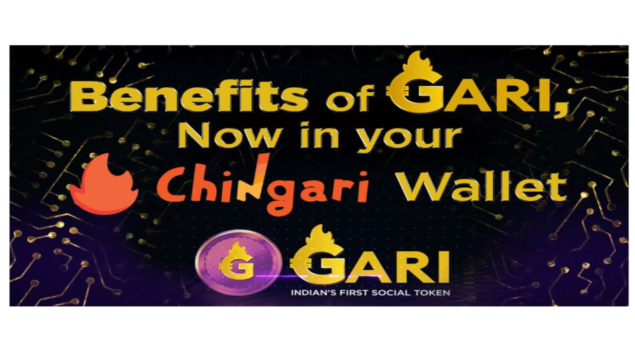Chingari, powered by $GARI is all set to kick-start the Web3 and Crypto  revolution the world has been waiting for! - Times of India