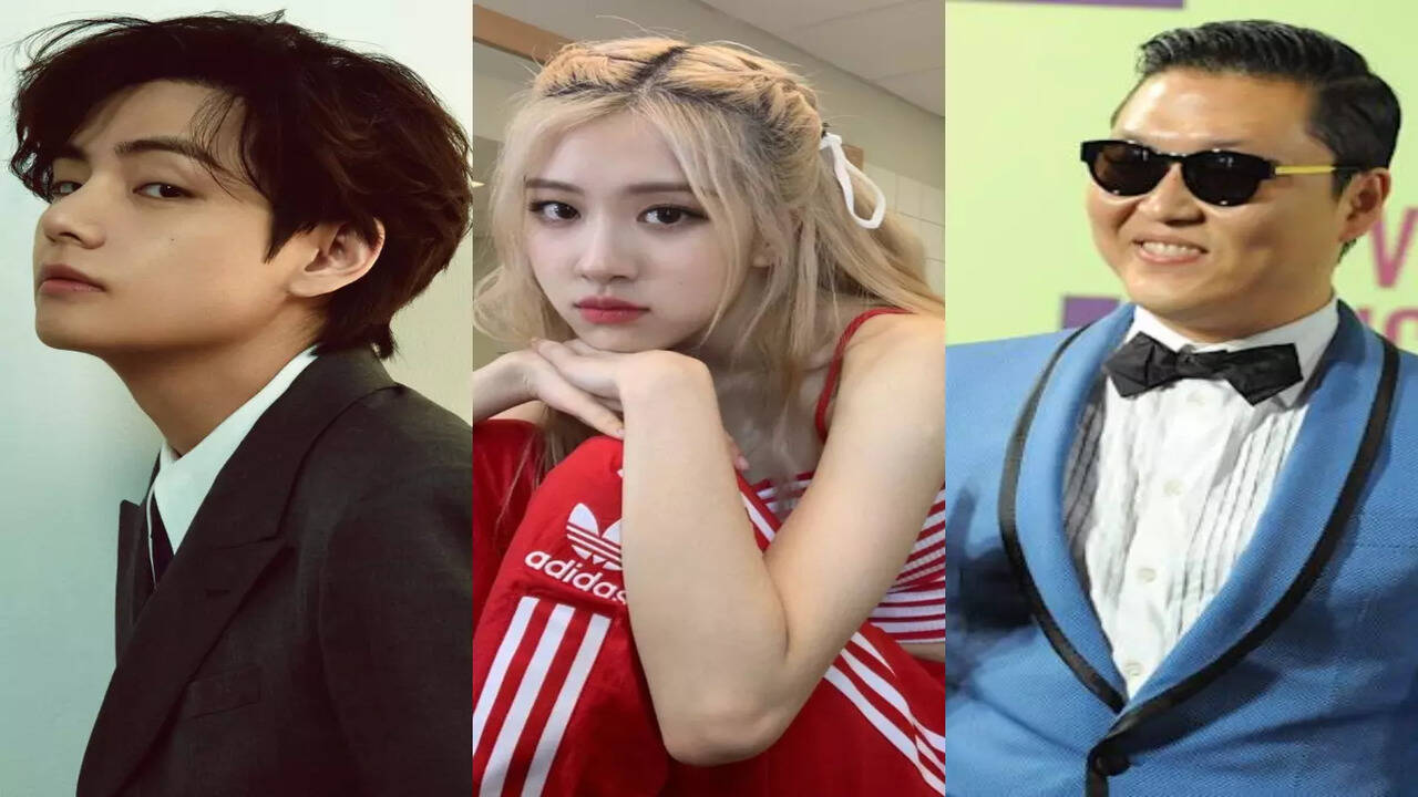 BTS' V to BLACKPINK's Rose to PSY: Check out these wild dating rumours  about Korean stars | The Times of India