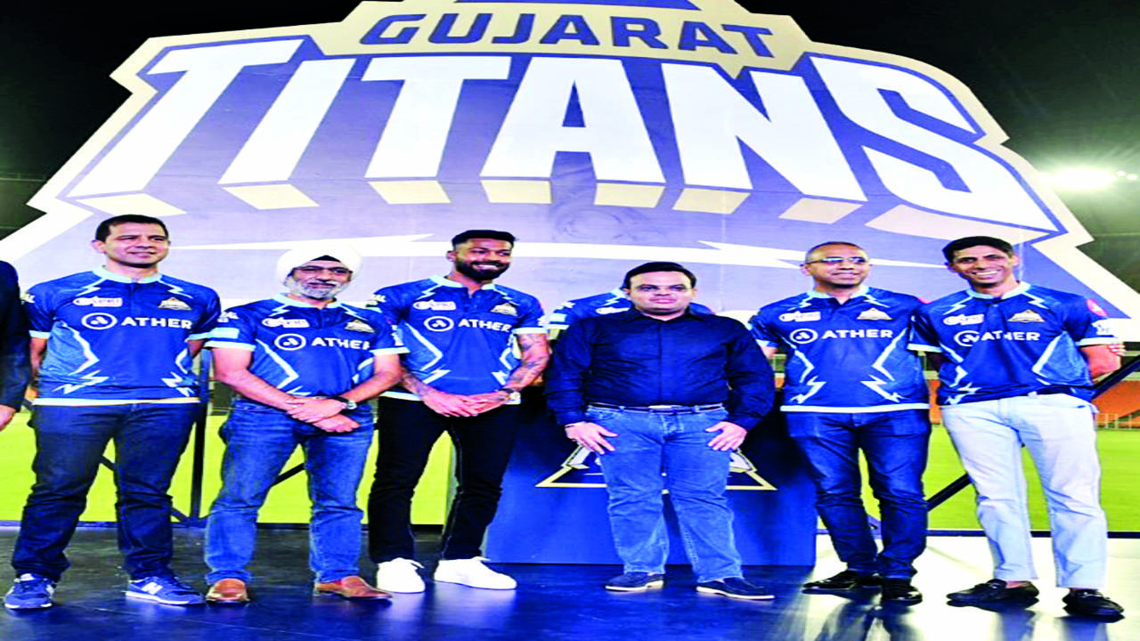 IPL 2022: Gujarat Titans launch their Official Team jersey at