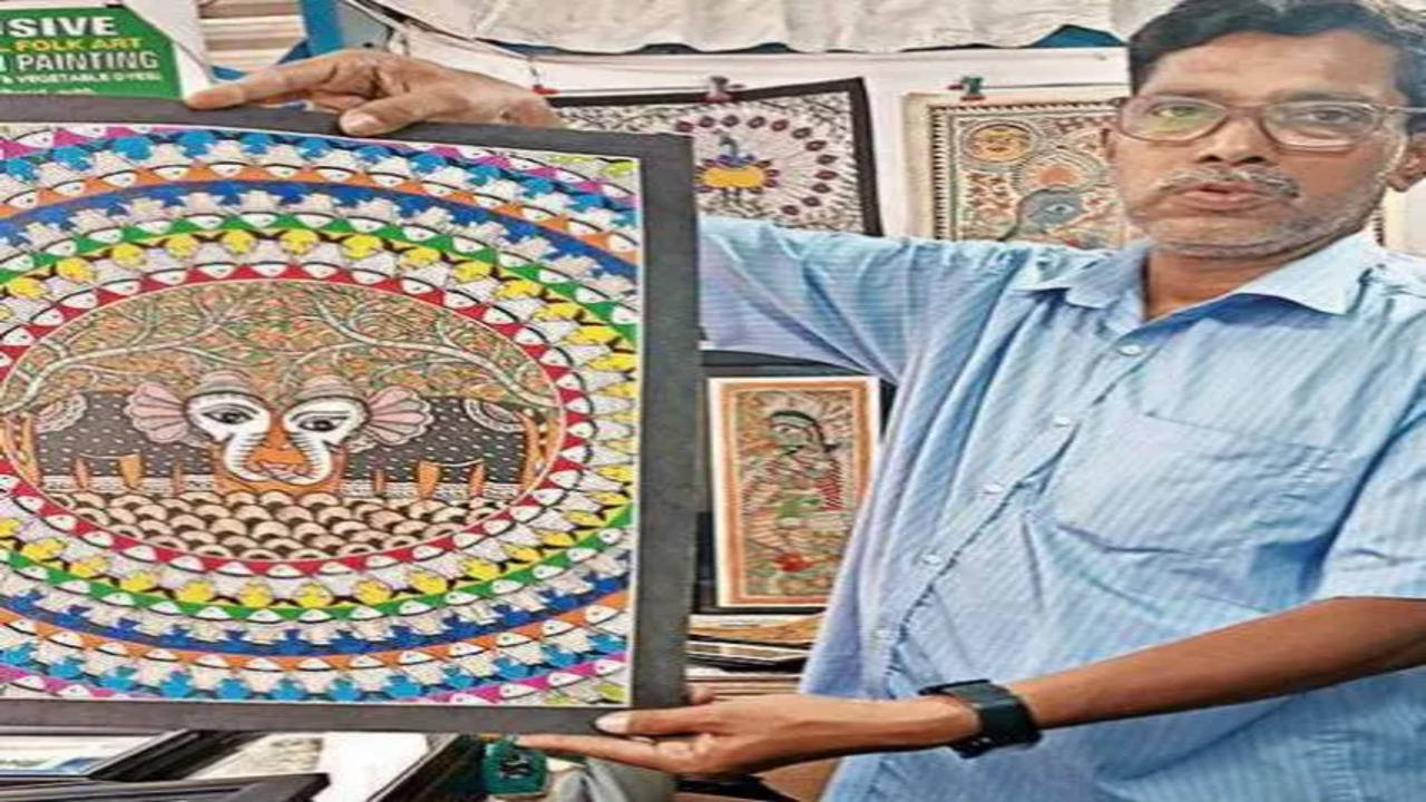 mithila painting artist