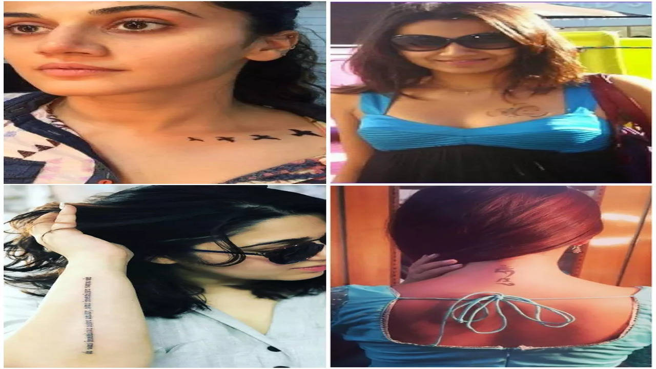 Ten Tollywood actresses' meaningful Tattoosa on their Body | The Times of  India
