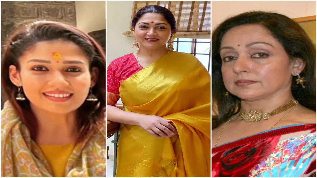 Nayanthara Xxxxx Video - Nayanthara, Khushbu, Hemamalini South Indian actresses who have altered  their religion for love before Marriage | The Times of India