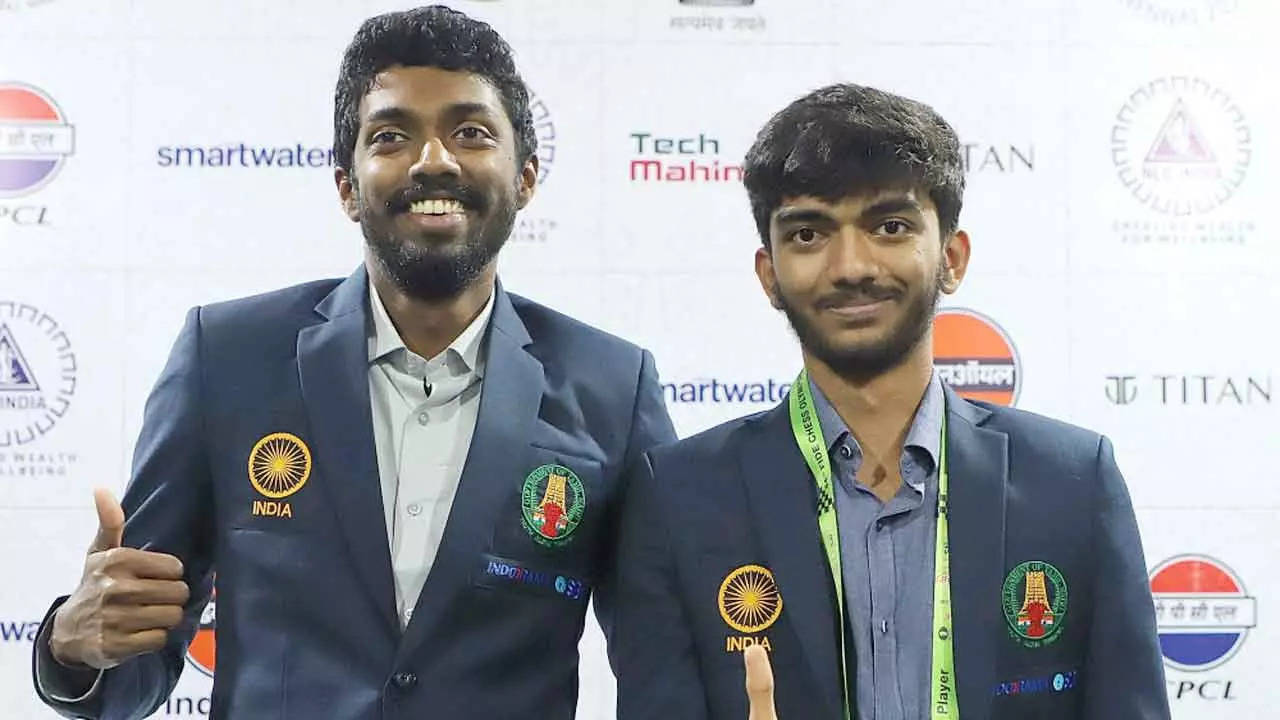 ChessBase India on X: This is the Indian B team in the Open section of the Chess  Olympiad 2022. They have an average rating of 2637 and guess their average  age 