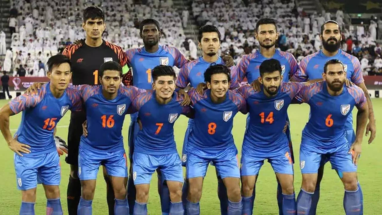 Indian Football Team Training Session, India Vs Vanuatu