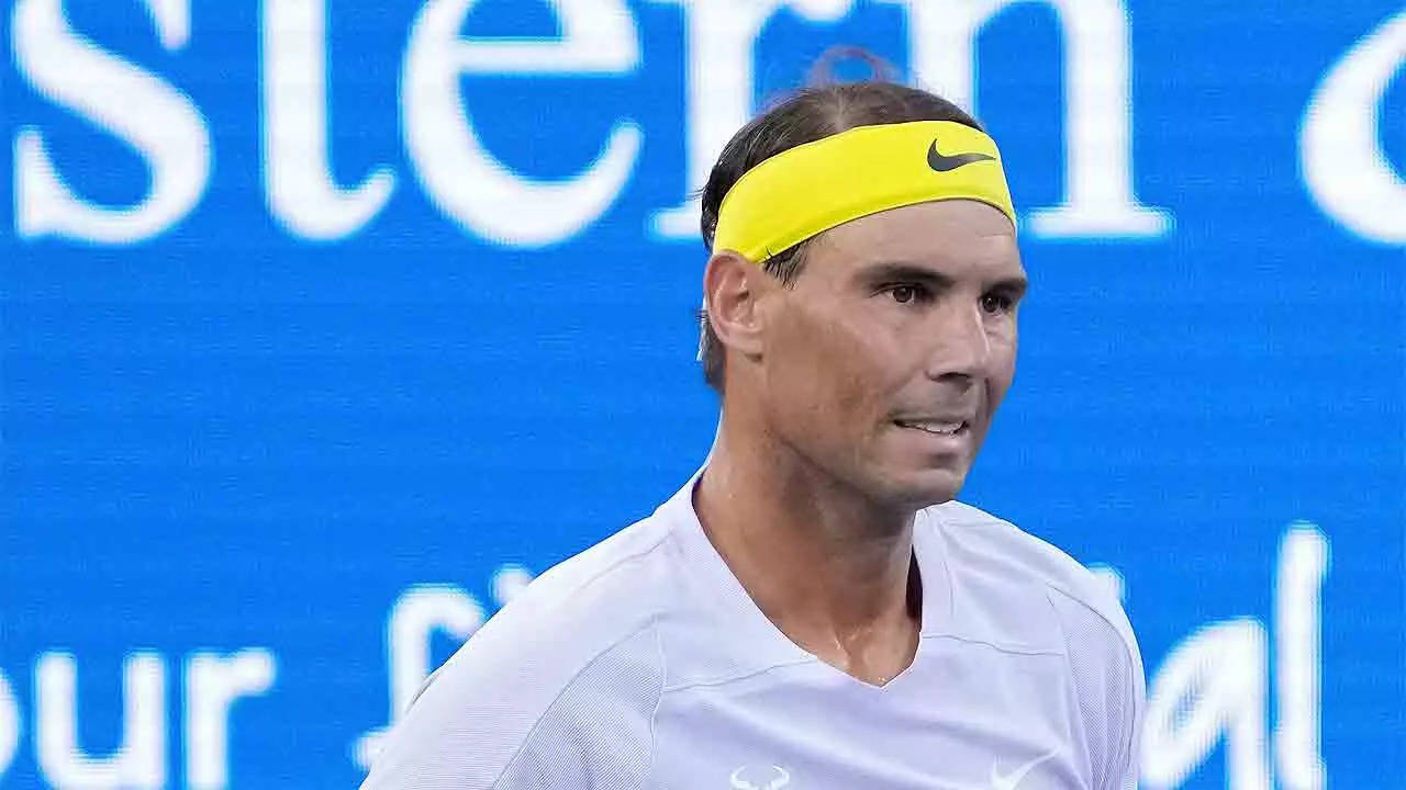 Rafael Nadal not discouraged by losing on return, says will be ready for US Open Tennis News