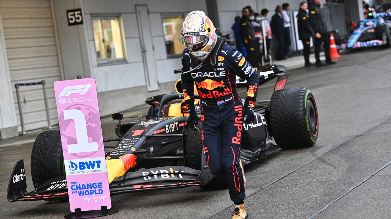 Max Verstappen's 2022 Formula 1 World Championship title in his