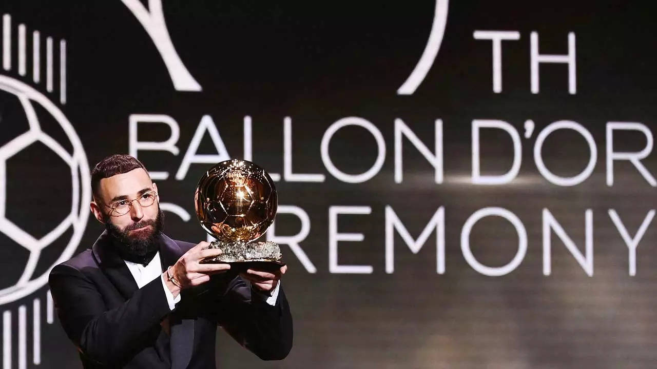 Real Madrid striker Karim Benzema wins Ballon d'Or 2022