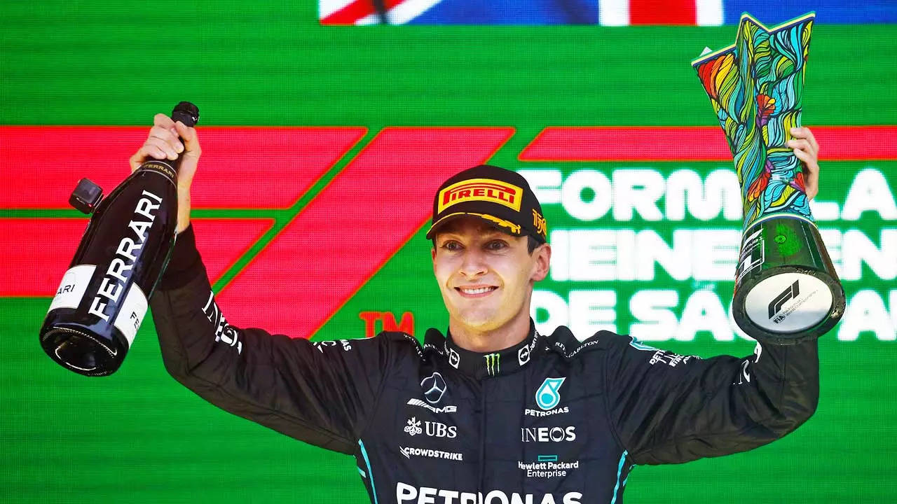 Formula 1: George Russell claims first Grand Prix win in Brazil