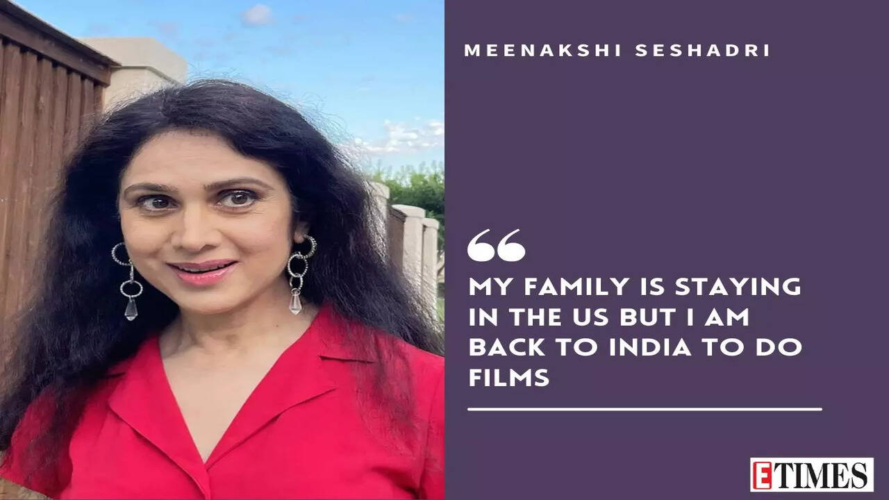 Meenakshi Seshadri Interview: I have returned to India and want to do  films again - Exclusive | Hindi Movie News - Times of India