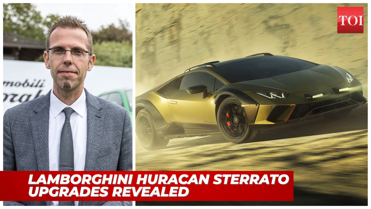 Decoding how the Lamborghini Huracan EVO became the Sterrato, an off-road  capable supercar! - Times of India