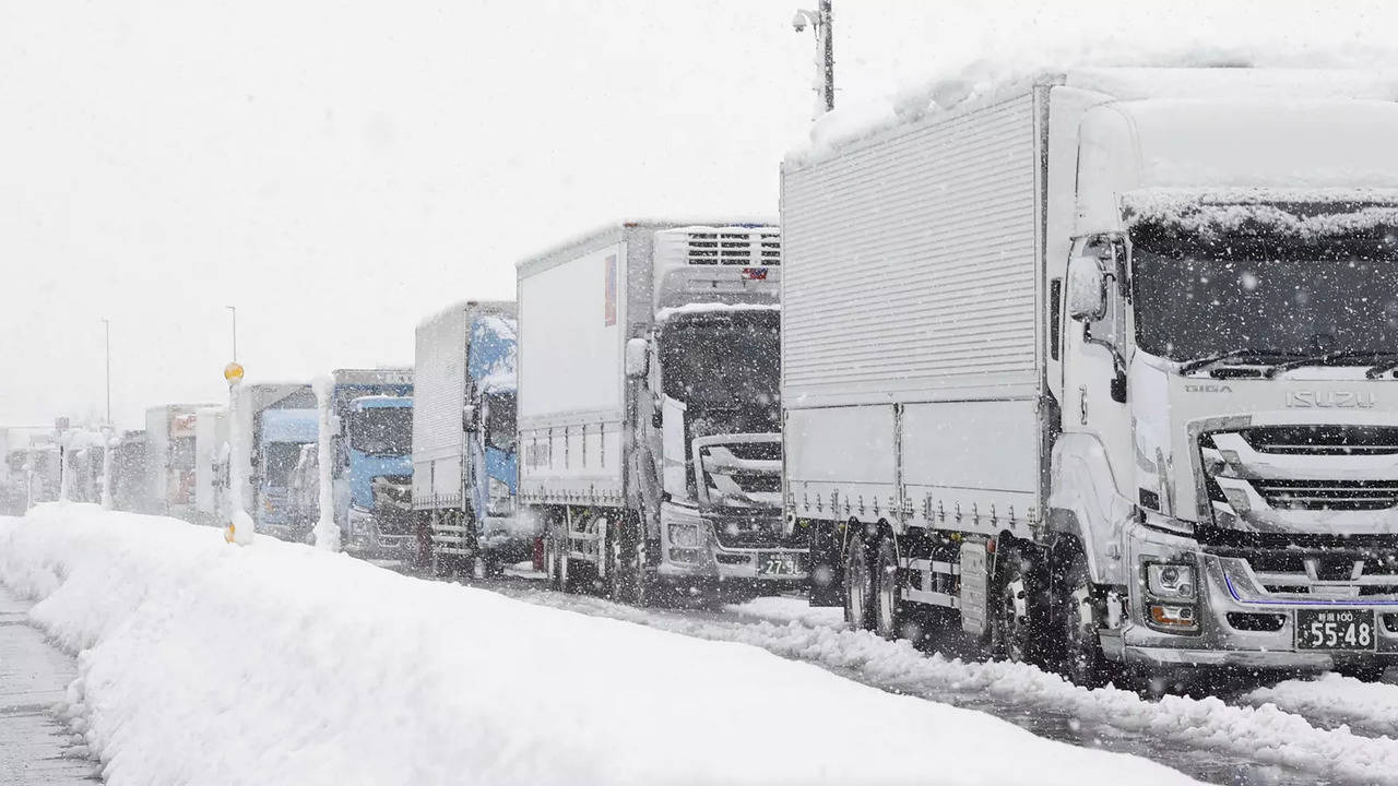 Snowstorm in Tokyo disrupts road, rail and air transport