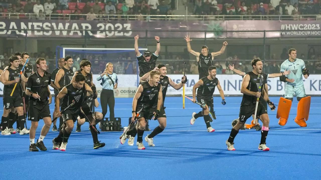 Hockey World Cup India choke against New Zealand amid high drama to exit title race Hockey News