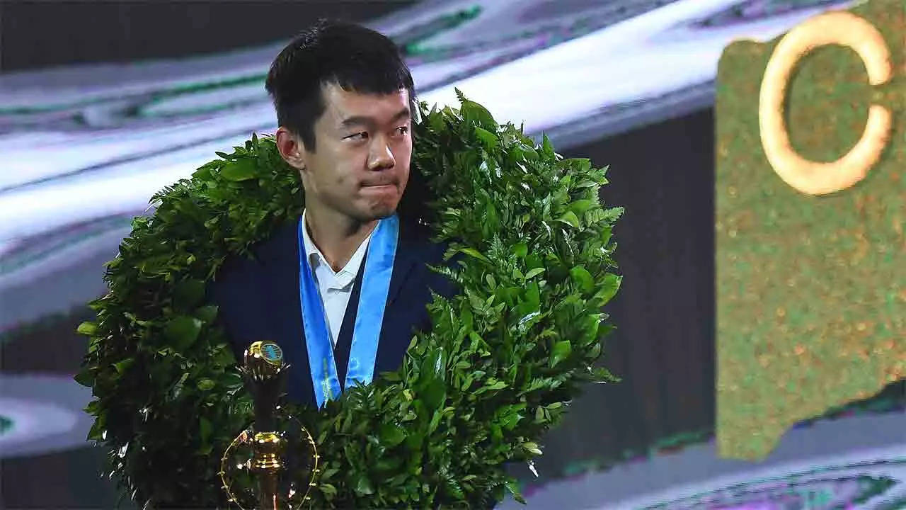 Ding Liren beats Ian Nepomniachtchi to become first world champion from  China