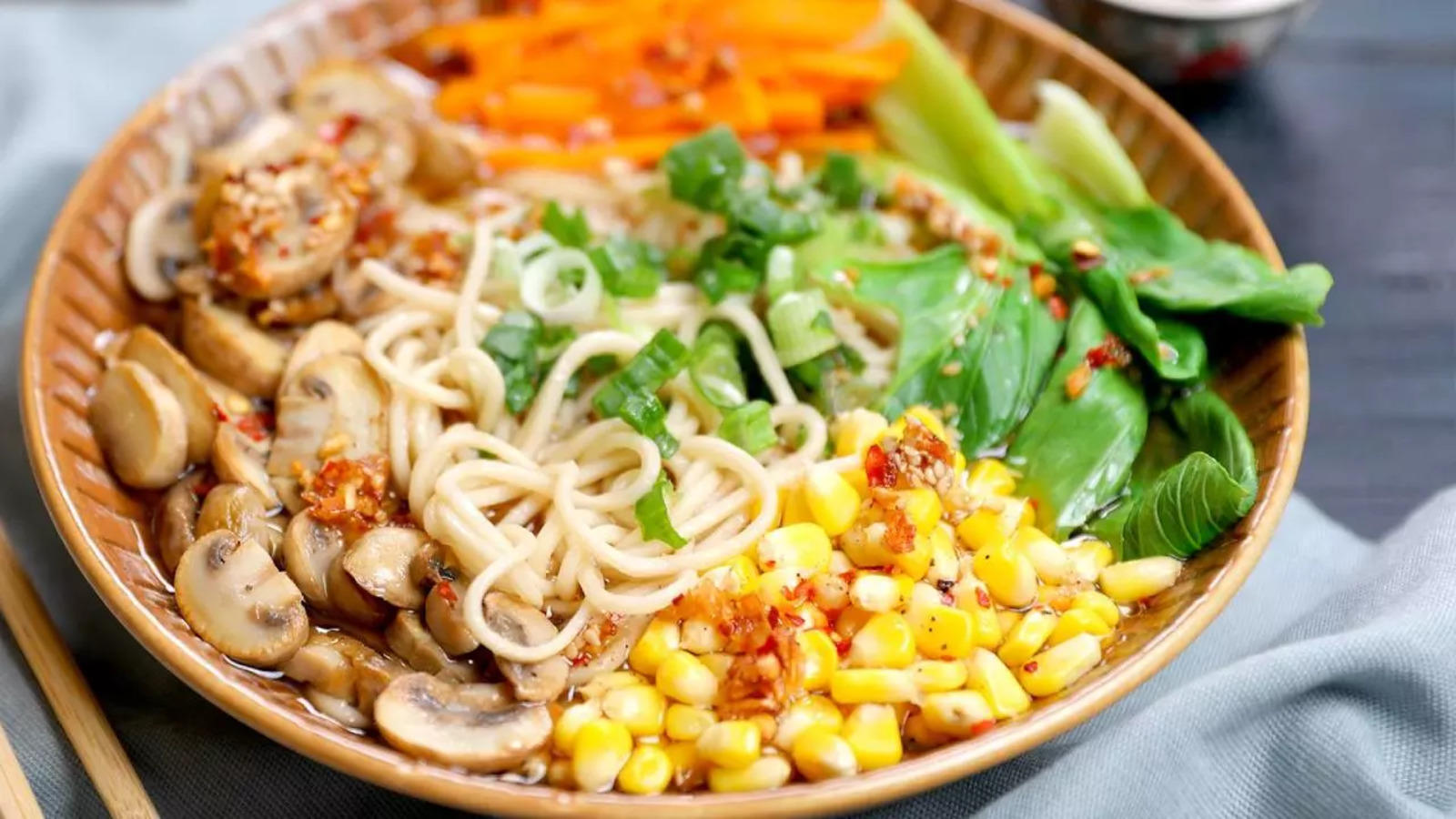 Watch: How to make Veg Ramen Bowl - Times Food