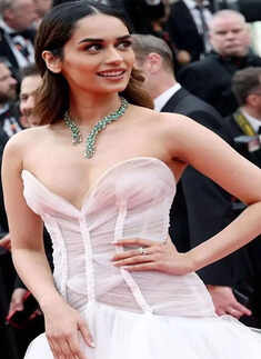 ​Manushi Chillar makes Cannes 2023 debut in a gown worth lakhs​