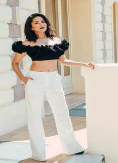 Cannes 2023: Sunny Leone radiates effortless style in monochrome look