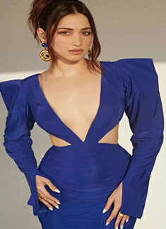 Tamannaah slays plunging neckline with statement fits and these pictures are proof