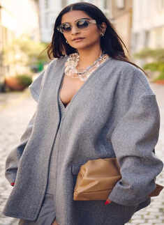 Sonam Kapoor exudes boss lady vibes as she stylishly struts in London