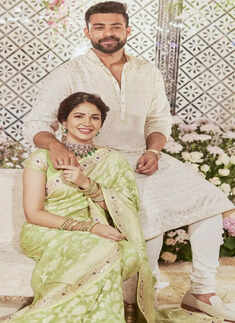 Inside pictures from Varun Tej Konidela and Lavanya Tripathi&rsquo;s engagement ceremony